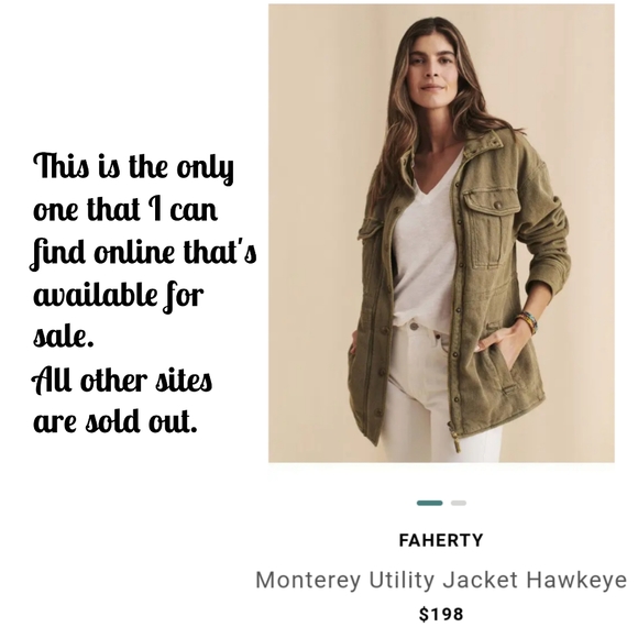 Faherty Monterey Utility Jacket - Picture 6 of 9